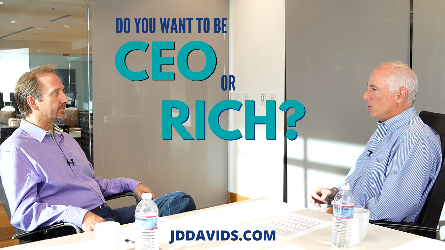 Do You Want to be CEO or be Rich?