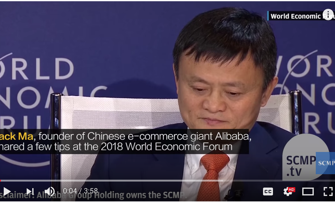 Wisdom from Jack Ma, CEO of Alibaba